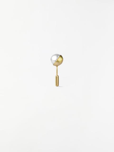 SHIHARA Half Pearl Earring 45°