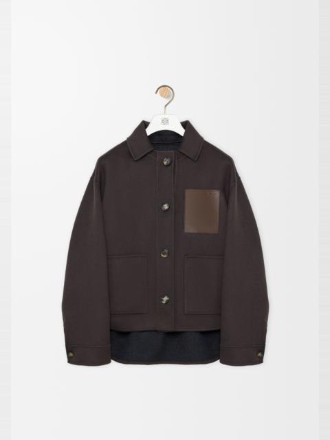 Loewe Workwear jacket in wool and cashmere