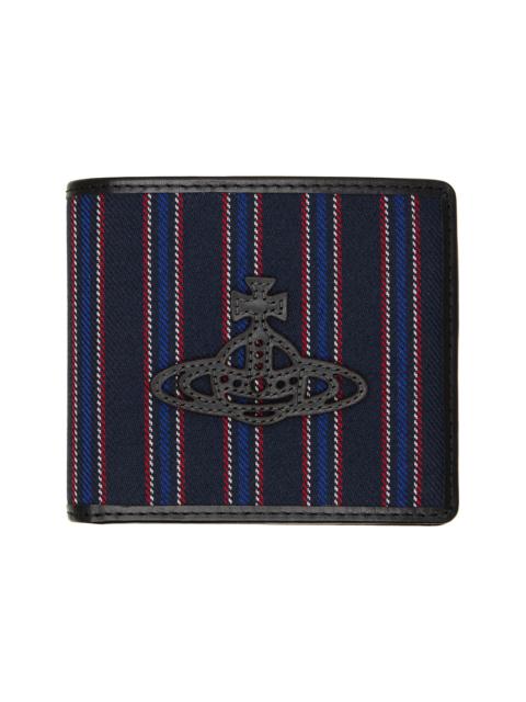Vivienne Westwood Navy Billfold Wallet