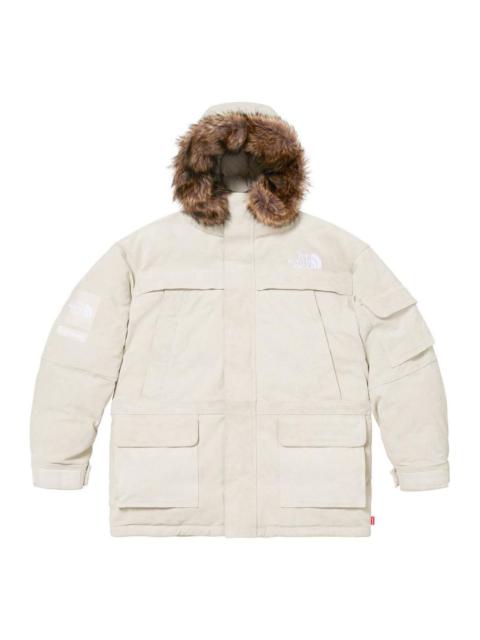 Supreme x THE NORTH FACE FW23 Week15 Suede 600-Fill Down Parka Jacket 'Beige' SUP-FW23-227