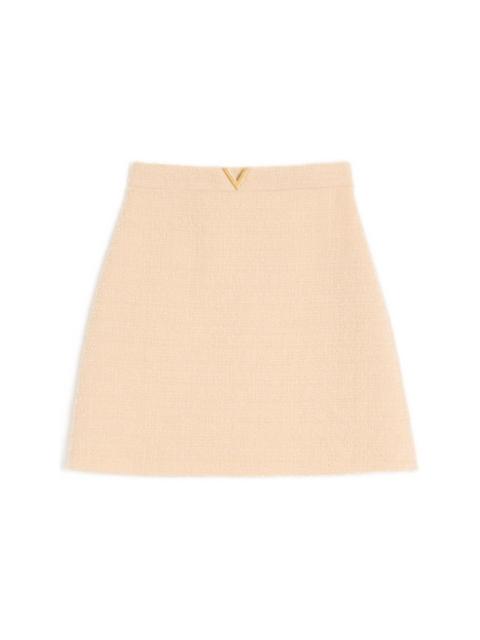 Valentino VLogo Signature wool skirt