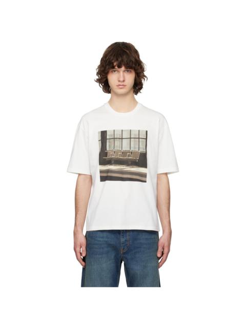 Jil Sander Off-White Printed T-shirt