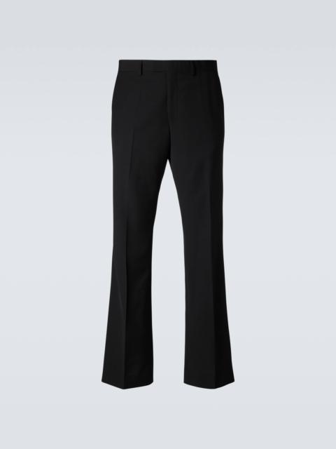 WALES BONNER Alto virgin wool flared pants