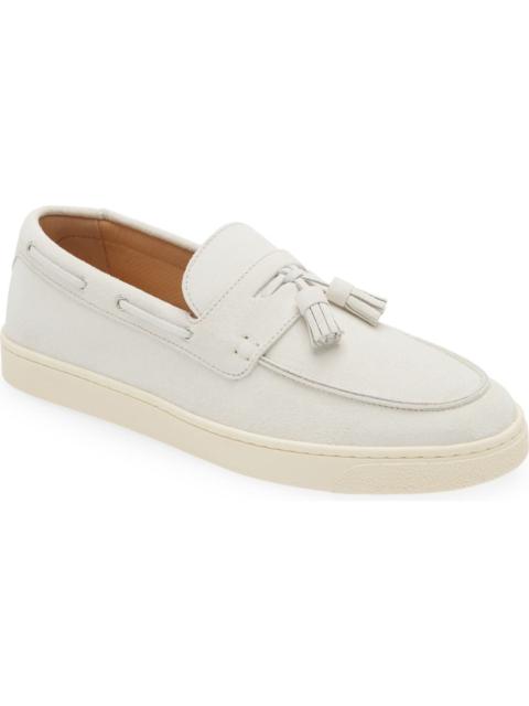 Brunello Cucinelli Suede Loafer Sneaker in C8814 Lamb at Nordstrom