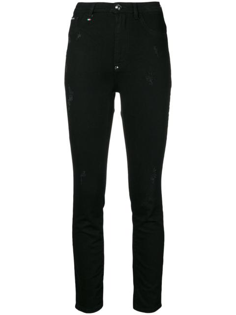 PHILIPP PLEIN high-waist jeggings