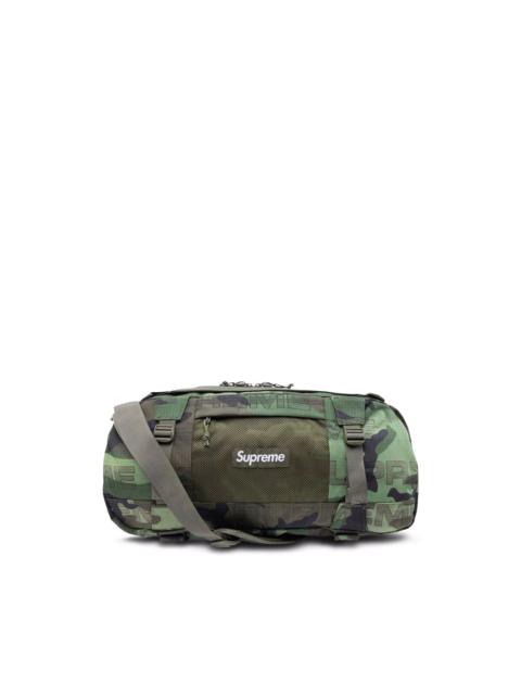 logo-print duffle bag "FW21"