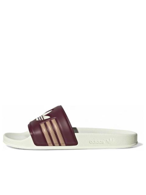 adidas adidas Adilette Slides 'Shadow Red Cream White' JH7763