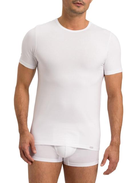 HANRO Men's Two-Pack Cotton Essentials T-Shirt - White