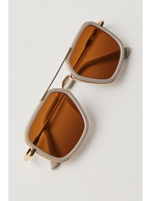 FREE PEOPLE Luna Classic Aviator Sunglasses