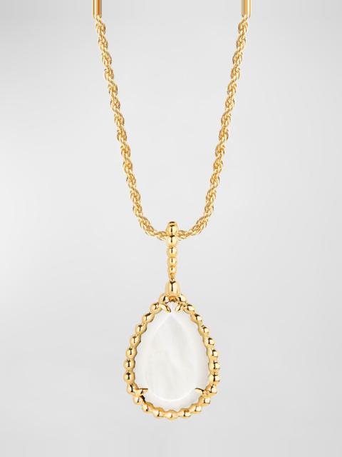 Boucheron Serpent Boheme Medium Pendant Necklace with Mother-of-Pearl