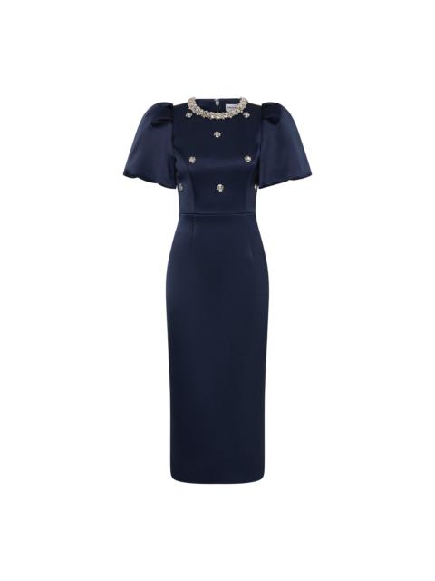 REBECCA VALLANCE Ayla Short Sleeve Midi Dress