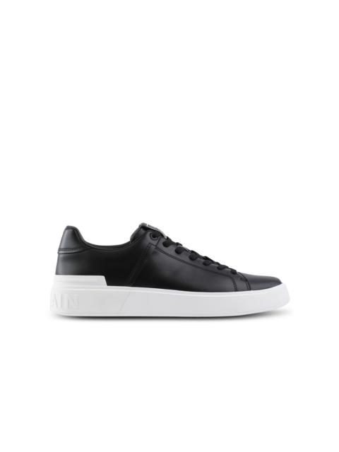 Balmain B-Court trainers in calfskin