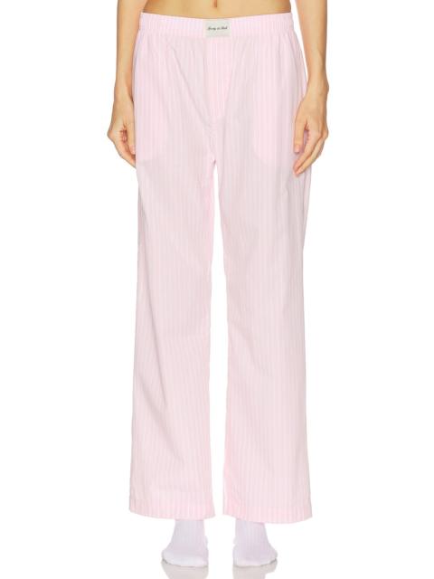 Sporty & Rich Signature Logo Pajama Pant