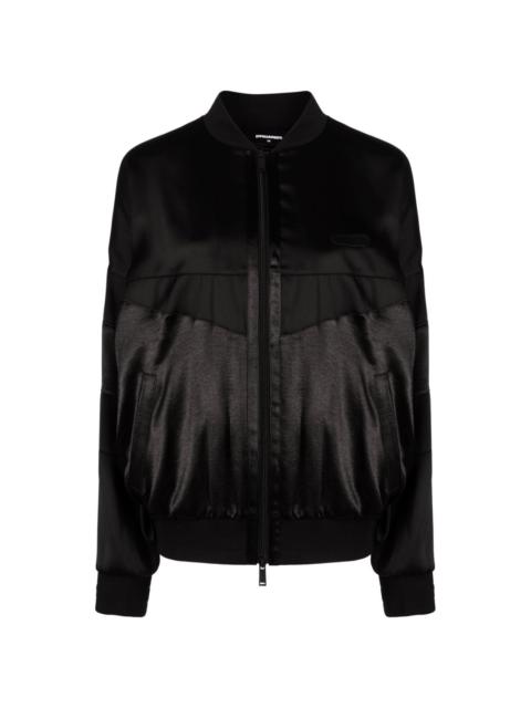 DSQUARED2 shine-effect bomber jacket