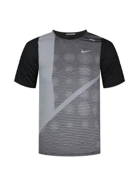 Nike 나이키 상승 365 미래 빠른 달리는 짧은 소매 검정 회색 Blackgray CJ5689-010
