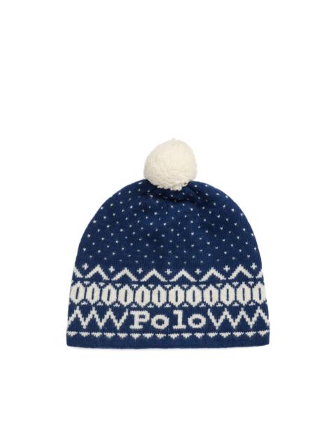 Polo Ralph Lauren pompom beanie hat