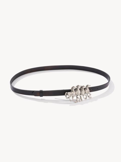 Chloé THE CHLOÉ RUNNING HORSES BELT