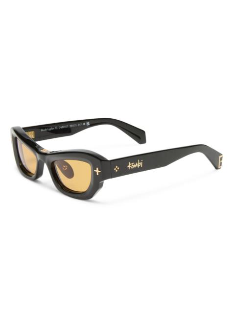 Ksubi CYPHER SUNGLASSES BLACK GOLD