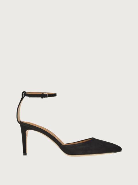 FERRAGAMO ANKLE STRAP PUMP SHOE