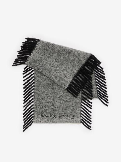 Burberry Alpaca Wool Blend Happy Scarf