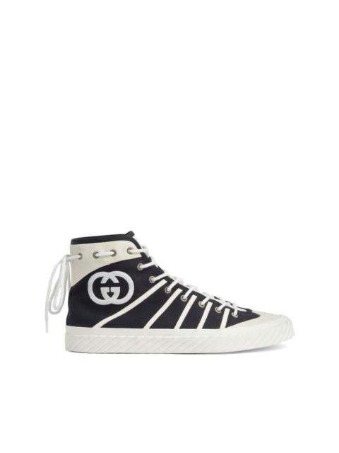 GUCCI high-top GG sneakers