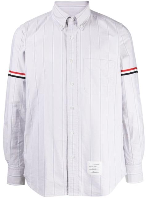 Thom Browne RWB-stripe cotton shirt