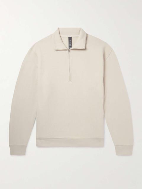 lululemon Steady State Cotton-Blend Jersey Half-Zip Sweatshirt