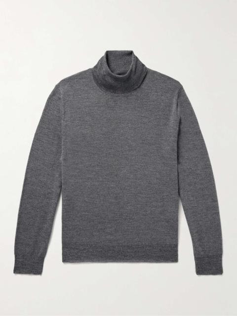 Slim-Fit Merino Wool Rollneck Sweater