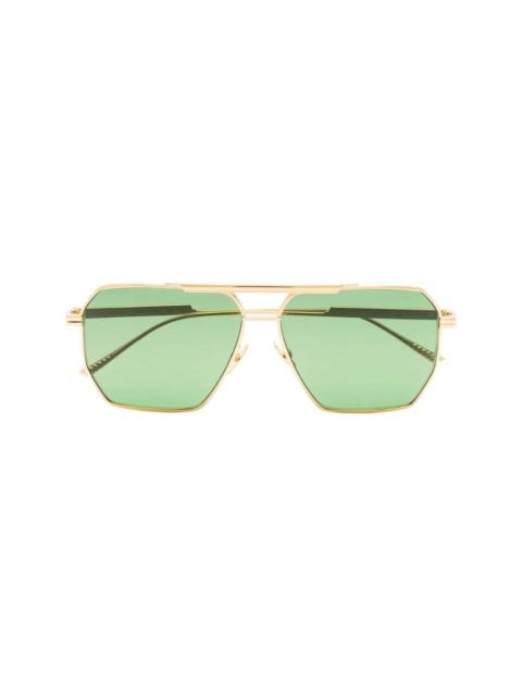 Bottega Veneta pilot-frame sunglasses