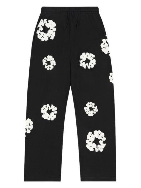 DENIM TEARS wreath-print track pants