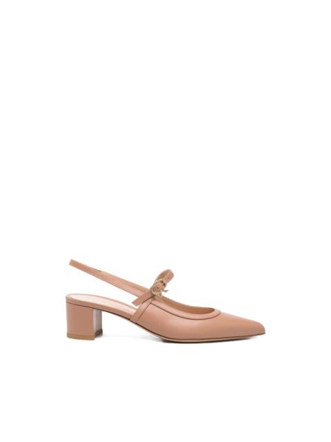 Gianvito Rossi sling-back pumps