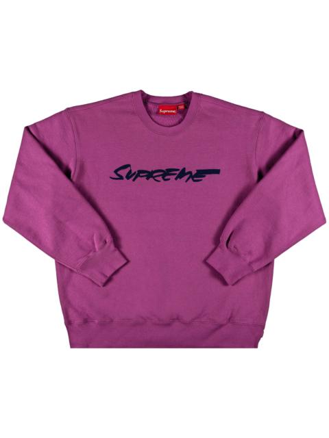 Supreme Futura Logo Crewneck 'Bright Purple'