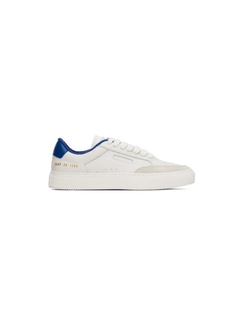 Common Projects Off-White & Blue Tennis Pro Sneakers