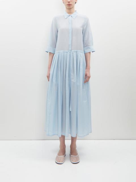 Sara Lanzi Cotton Silk Voile Chemisier Dress