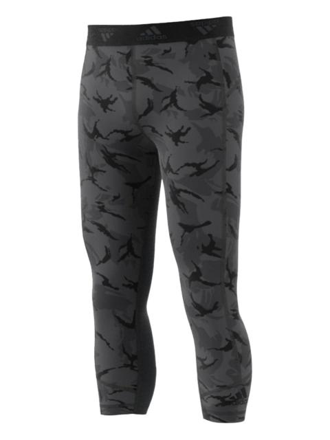 adidas camo three-quarter tights