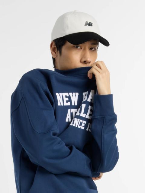 New Balance Men's Varsity French Terry Graphic Crew Shirt
