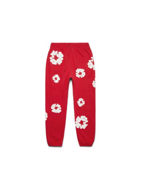 DENIM TEARS Denim Tears 'Wreath' Sweatpants (Red)
