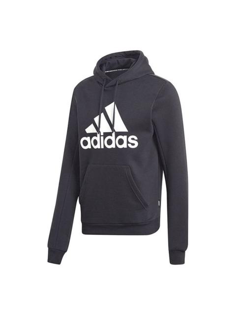 Men's adidas Mh Po Fl Sports Stylish Pullover Black GC7339