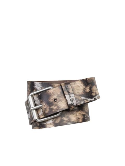 Carhartt wild dog-pattern belt