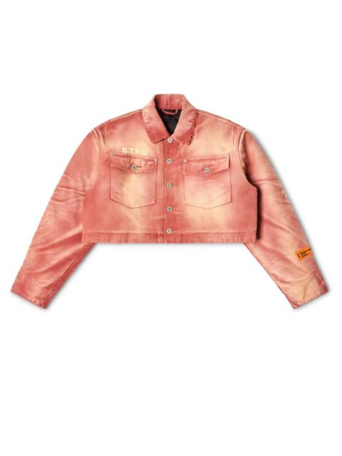 Heron Preston Distressed Canvas Jacket