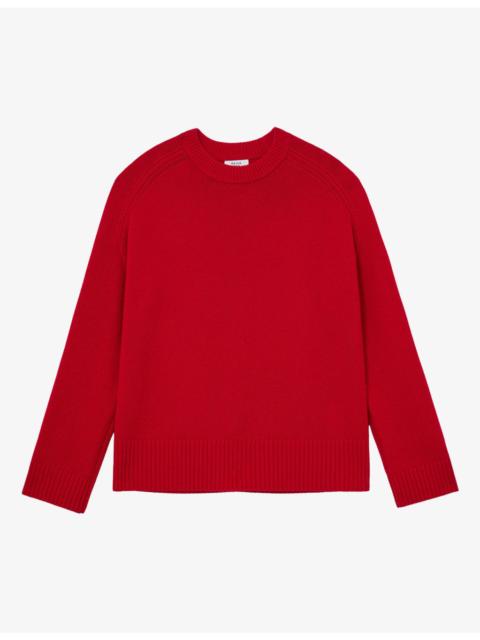 REISS Riley Long-Sleeve Wool and Cashmere Jumper