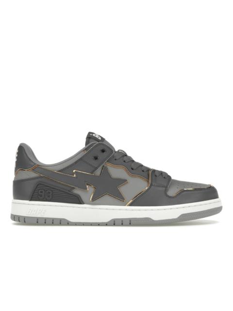A BATHING APE® A Bathing Ape Bape SK8 Sta Grey Gold White