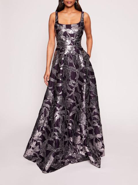 LOTUS SEQUIN GOWN