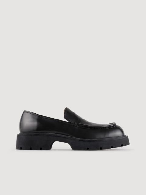 Sandro PATENT LEATHER LOAFERS