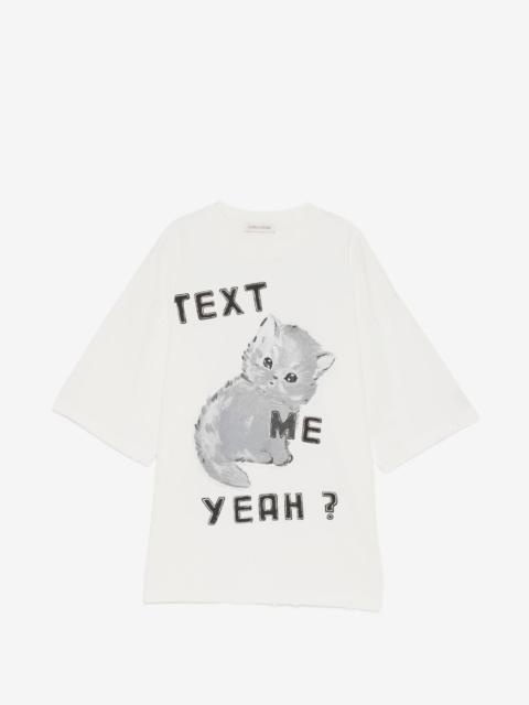 Joshua Sanders Magda Text-me T-shirt