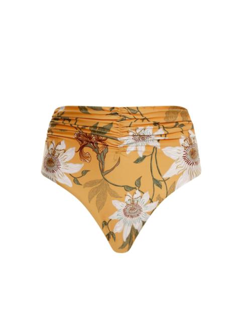 Vaiven Pasiflora floral-print bikini bottom