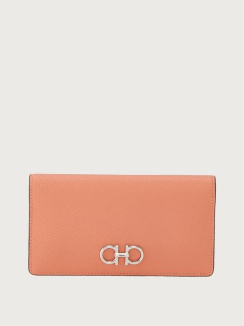 FERRAGAMO GANCINI CONTINENTAL WALLET
