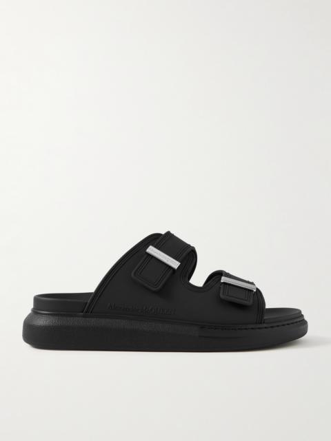 Alexander McQueen Exagerrated-Sole Rubber Slides