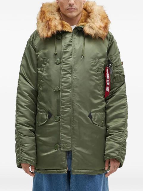 ALPHA INDUSTRIES hooded coat