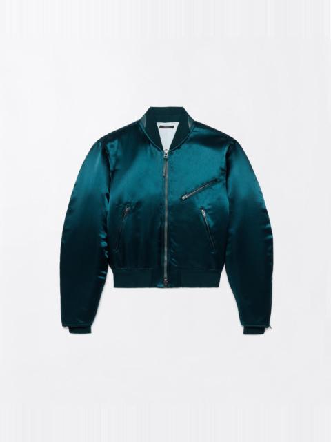 TOM FORD VINTAGE ACETATE BOMBER WITH BIKER DETAILS